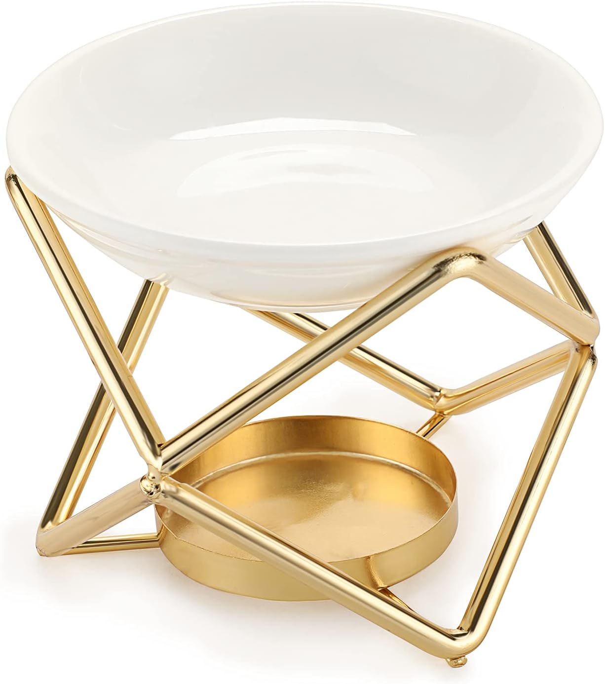 Home Fragrance Oil - Euro Metal Oil Burner Wax Warmer,