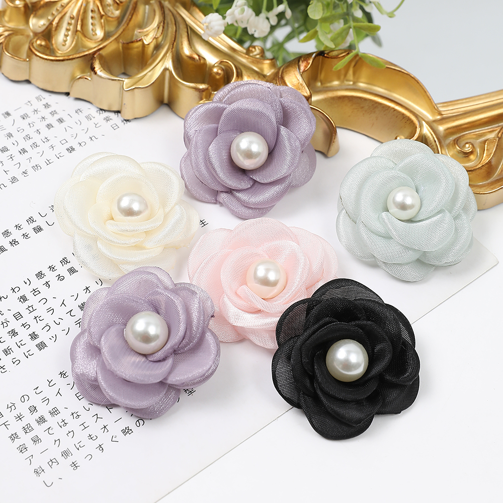 Home Fragrance Jasmine - 3/5PCS Artificial Flowers Head Silk Fake
