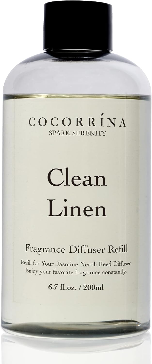 Home Fragrance Linen - Clean Linen Scented Reed Diffuser Oil