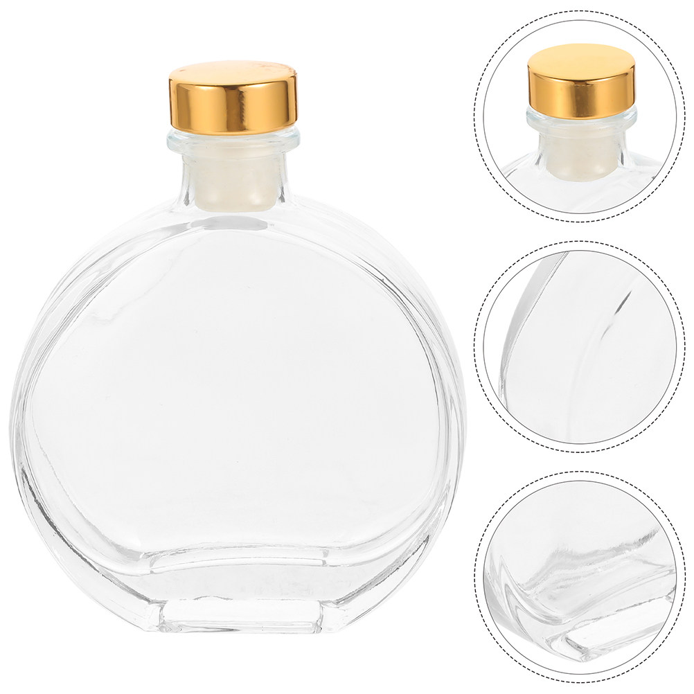 Home Fragrance Oil - 1Set Refillable Aromatherapy Glass Bottle Essential