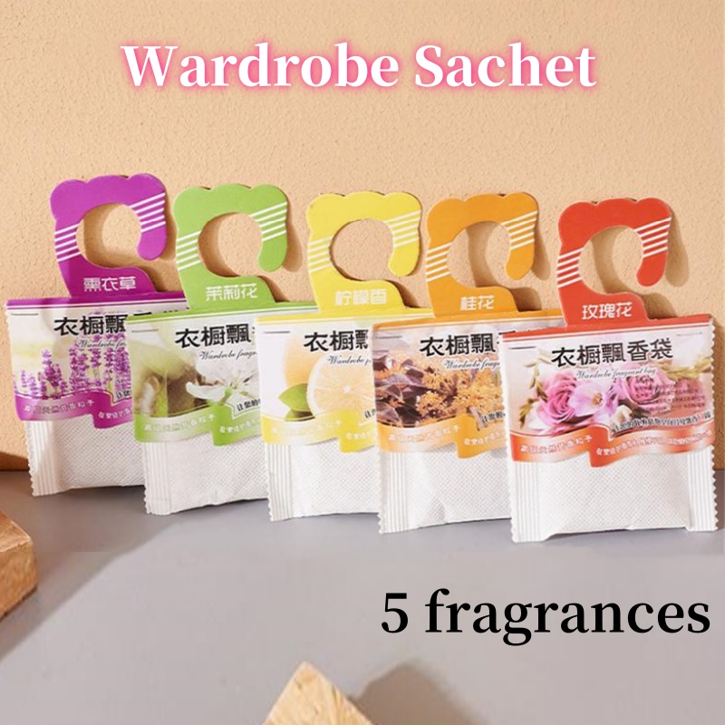 Home Fragrance Jasmine - 5pcs Wardrobe Fragrance Sachets Smell Incense