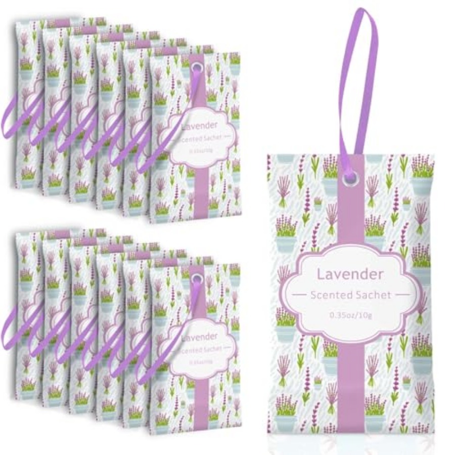 Home Fragrance Long Lasting - Sachets for Drawers and Closets, Long-Lasting