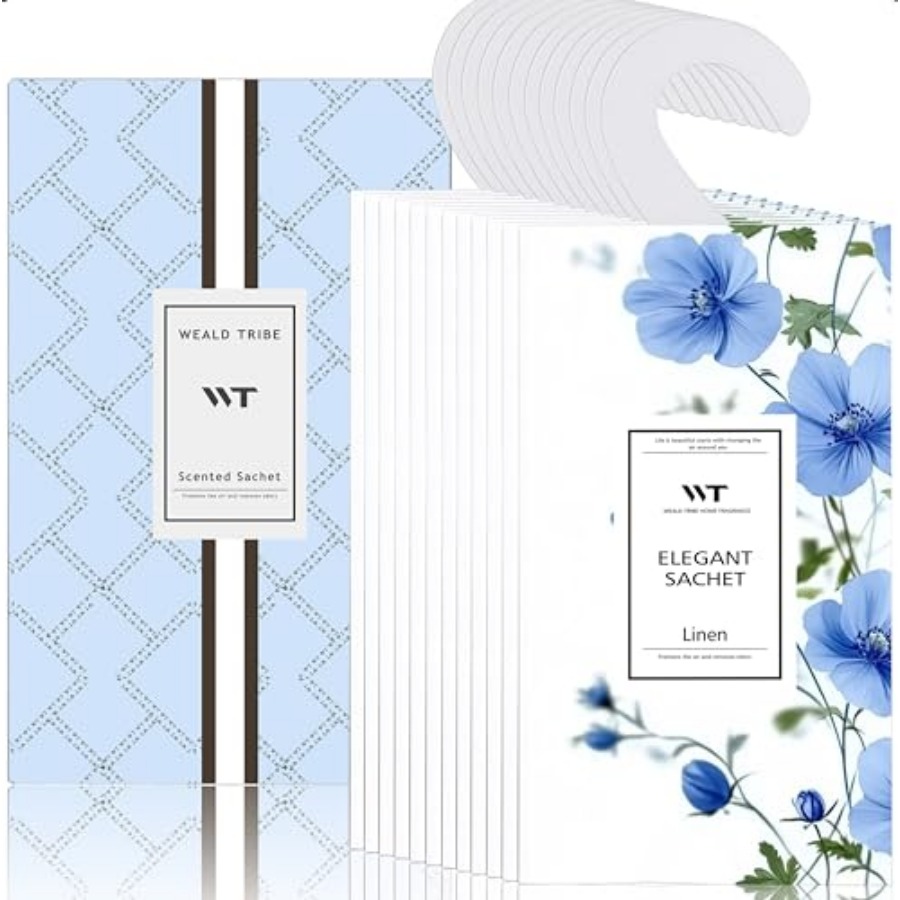 Home Fragrance Long Lasting - 12 Packs Large-Bag Scented Sachets for