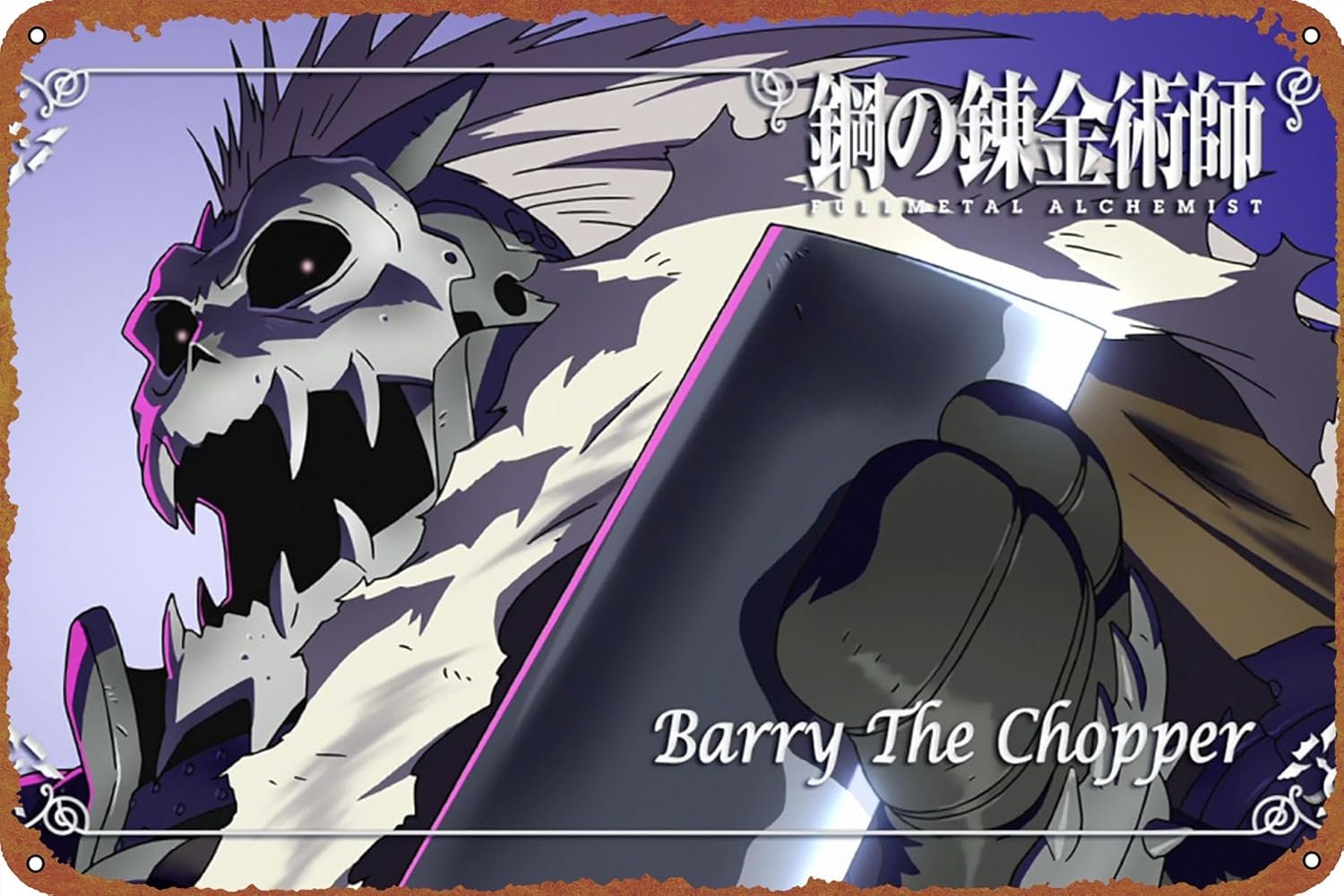 Barry The Chopper Fullmetal Al - Home Garden Alchemist reseña y precio