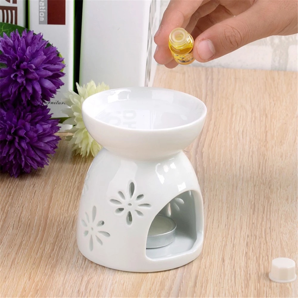 Tealight Candle Holder Essenti - Ceramic Oil Burner reseña y precio