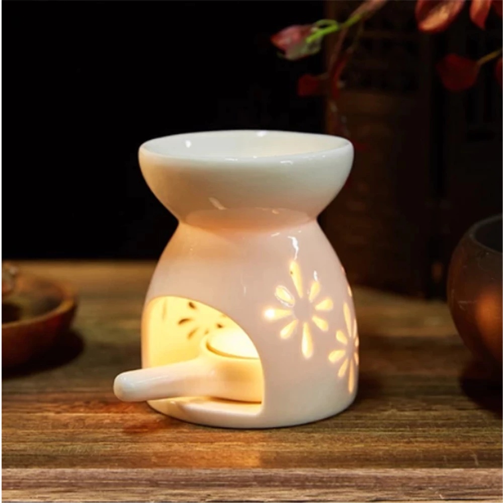 Tealight Candle Holder Essenti - Ceramic Oil Burner reseña y precio