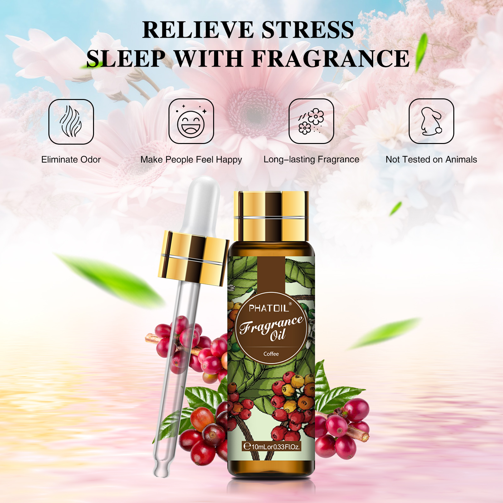 10ml with Dropper Coffee Sea B - Home Fragrance Linen reseña y precio