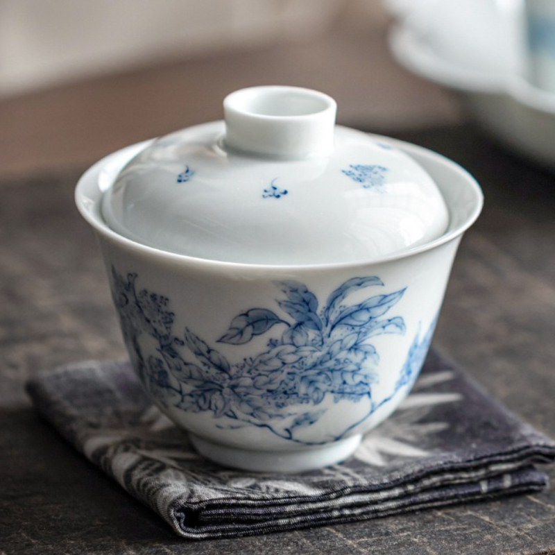 Antique Blue White Porcelain G - Home Fragrance Jasmine reseña y precio