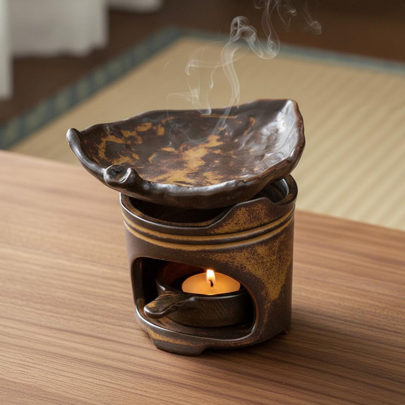 Ceramic Tea Roaster Tranquil I - Ceramic Oil Burner reseña y precio