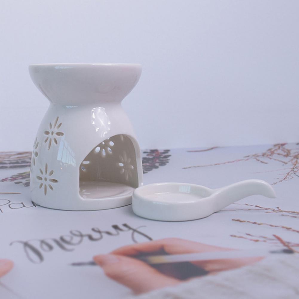 Essential Oil Burner with Spoo - Ceramic Oil Burner reseña y precio