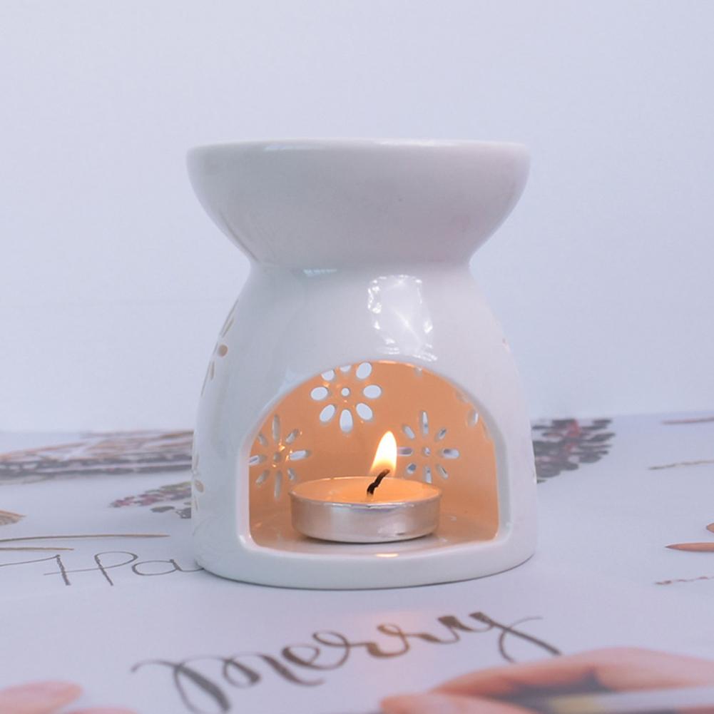 Essential Oil Burner with Spoo - Ceramic Oil Burner reseña y precio