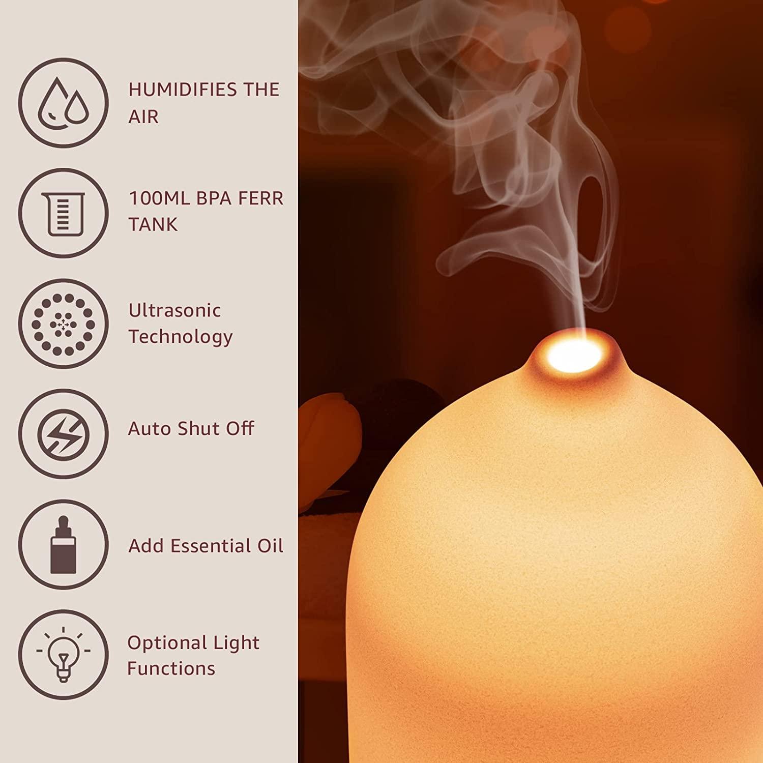 100ml Ceramic Essential Oil Di - Ceramic Oil Burner reseña y precio