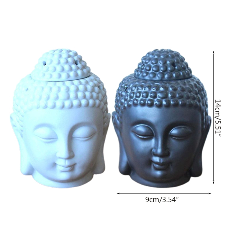 Ceramic Buddha Head Aromatic O - Ceramic Oil Burner reseña y precio