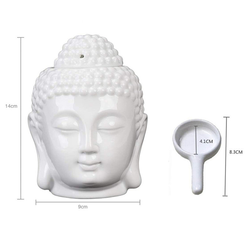 Ceramic Buddha Head Aromatic O - Ceramic Oil Burner reseña y precio