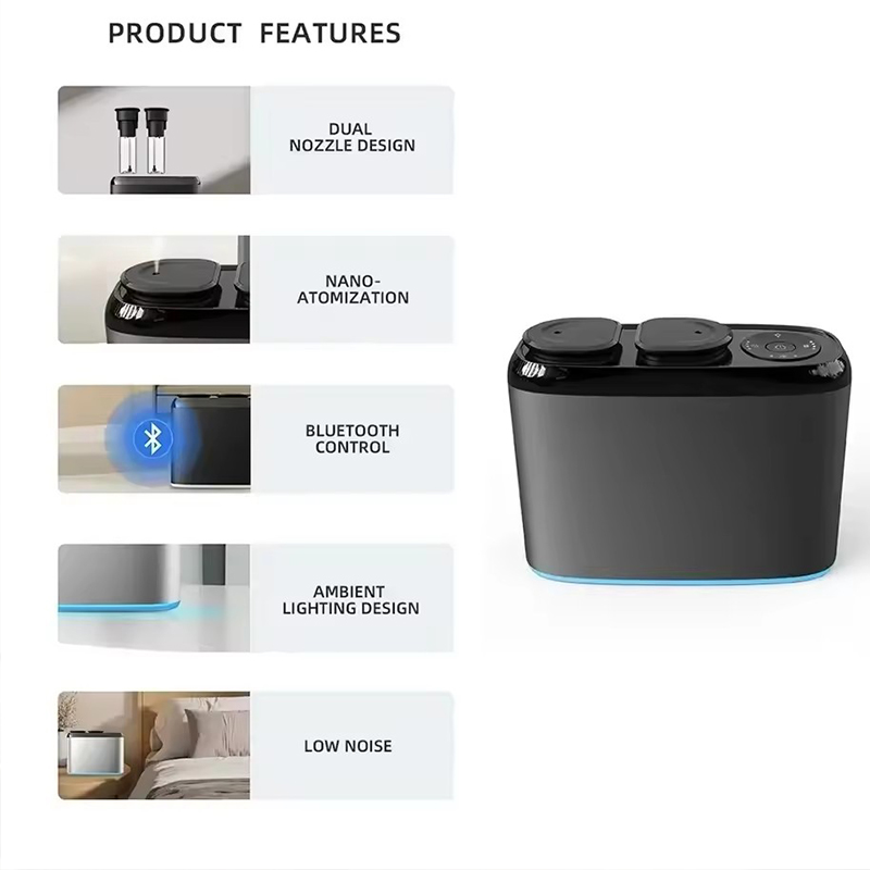 Essential Oil Diffuser Low Noi - Home Fragrance Items reseña y precio