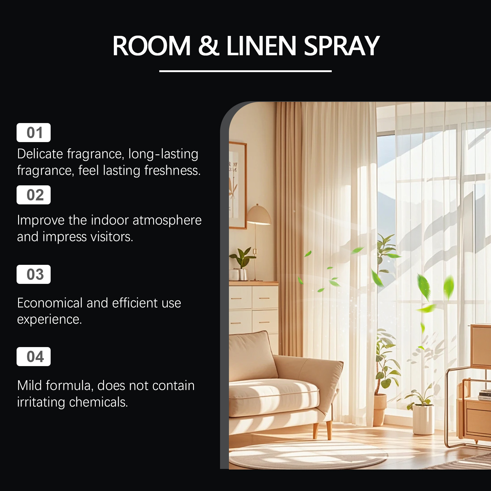 Linen Fabric Spray,Long-Lastin - Home Fragrance Linen reseña y precio