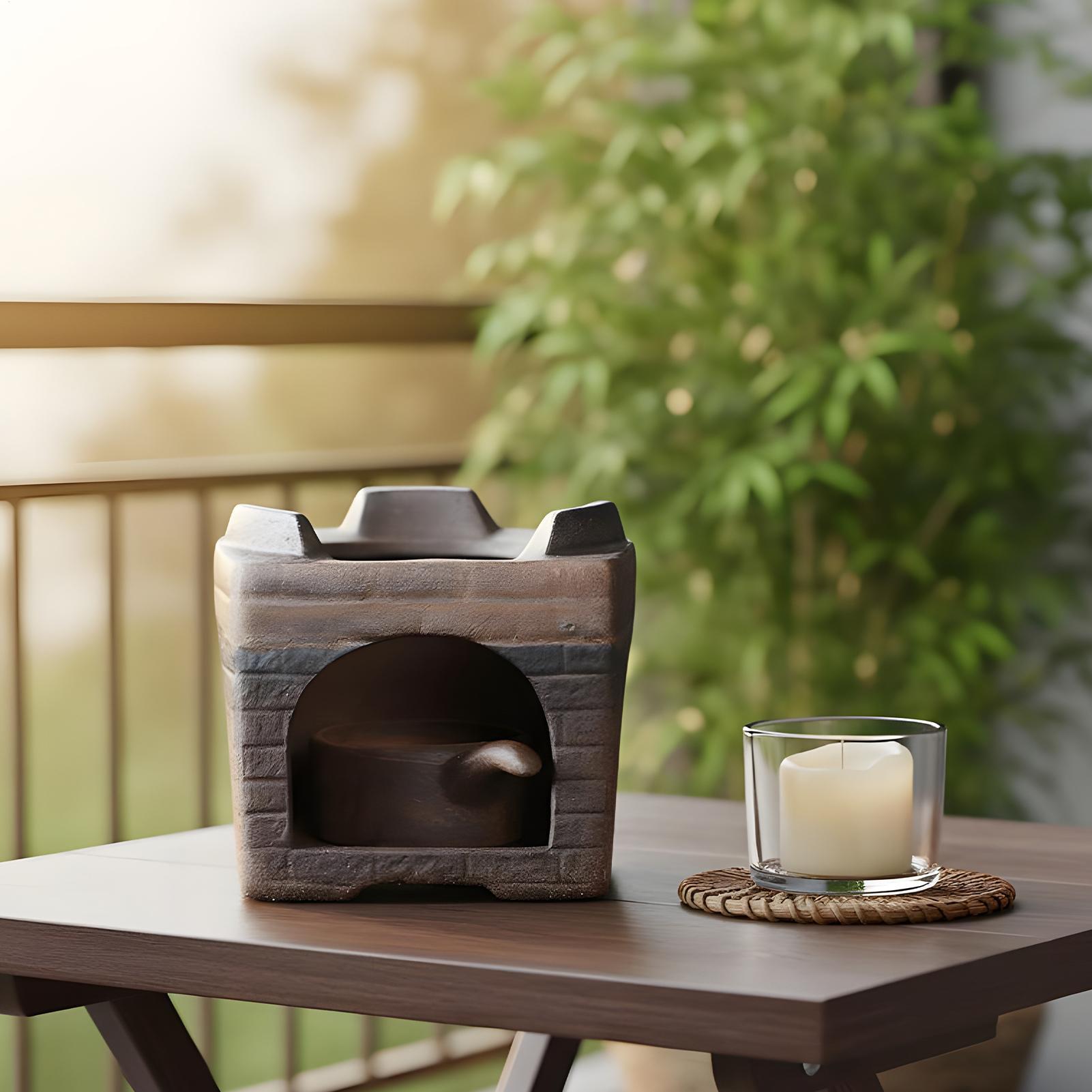 Oil Burner Ceramic Vintage Cor - Ceramic Oil Burner reseña y precio