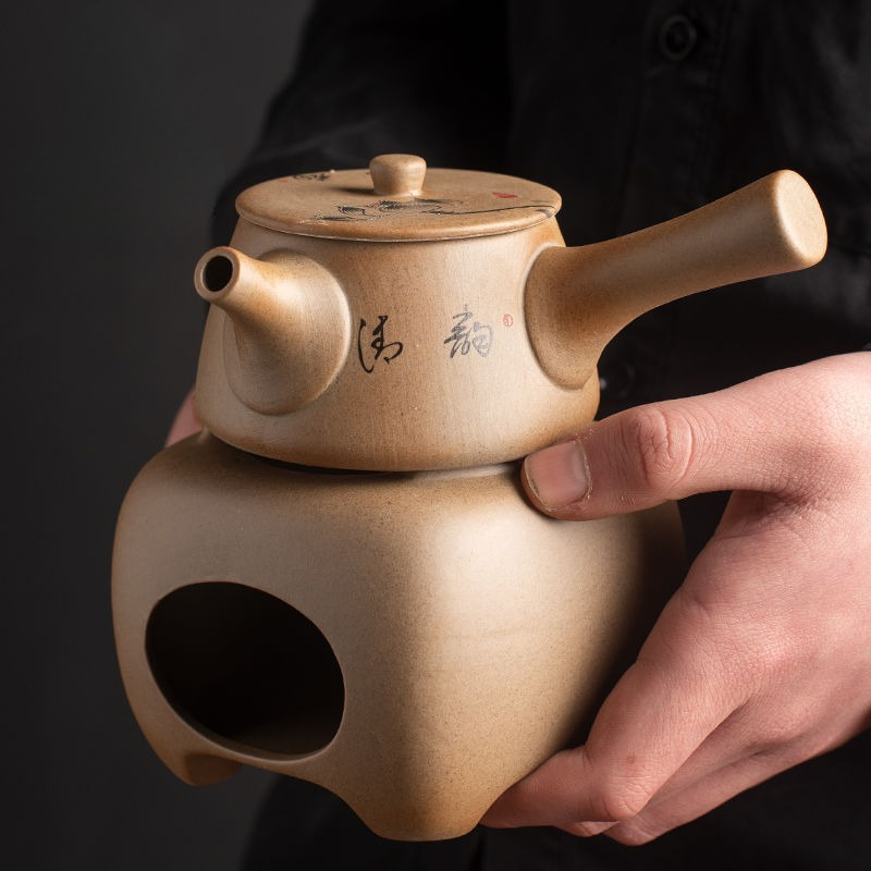 2 in 1 Coarse Pottery Tea Warm - Ceramic Oil Burner reseña y precio
