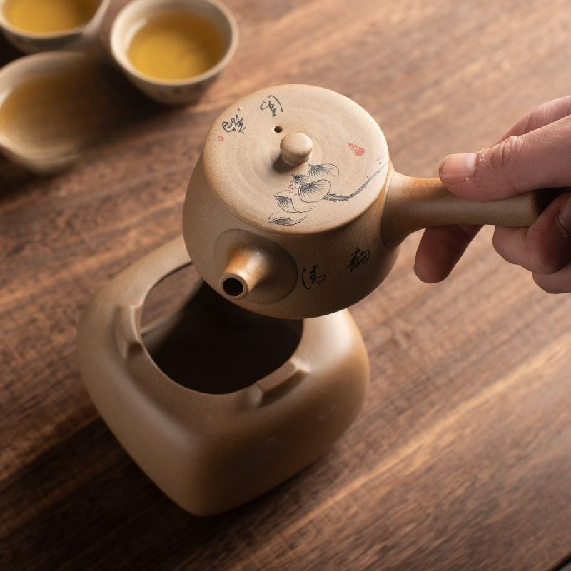 2 in 1 Coarse Pottery Tea Warm - Ceramic Oil Burner reseña y precio