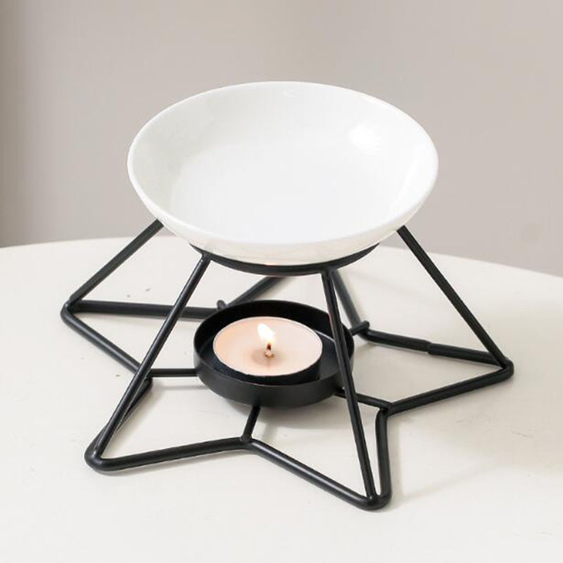 Metal Star Rack Ceramic Bowl A - Home Fragrance Lamp reseña y precio