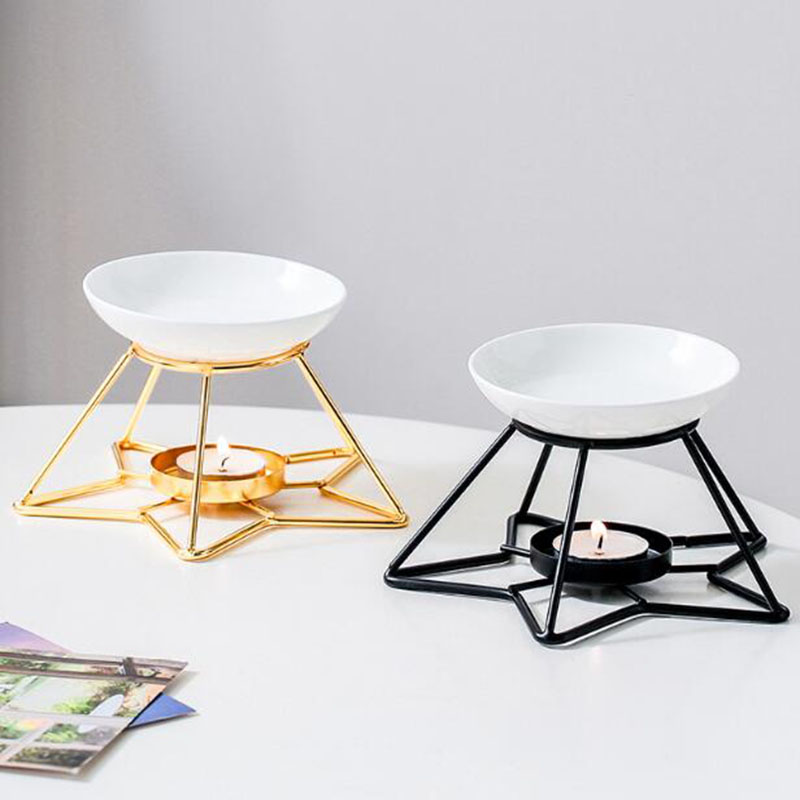 Metal Star Rack Ceramic Bowl A - Home Fragrance Lamp reseña y precio