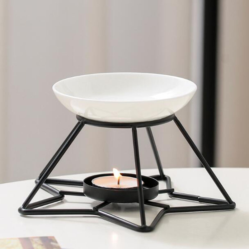 Metal Star Rack Ceramic Bowl A - Home Fragrance Lamp reseña y precio