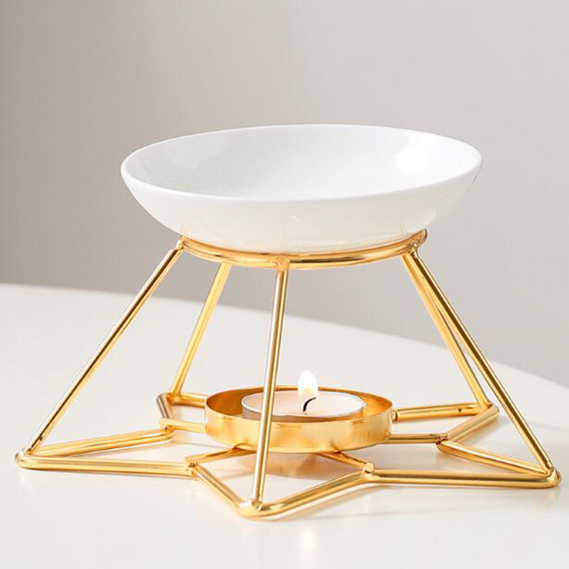 Metal Star Rack Ceramic Bowl A - Home Fragrance Lamp reseña y precio