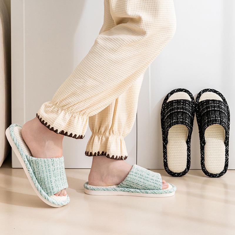 Summer Cotton Linen Slippers W - Home Fragrance Linen reseña y precio