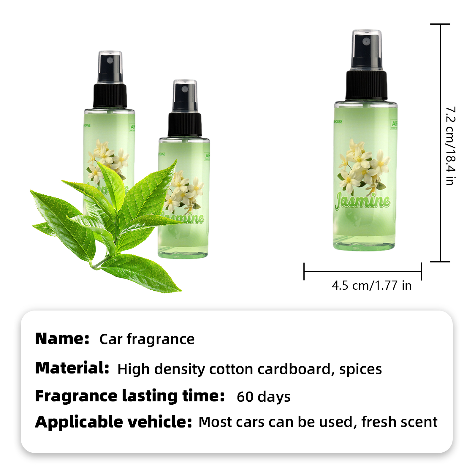 100ml JASMINE-Scented Hand-Spr - Home Fragrance Jasmine reseña y precio
