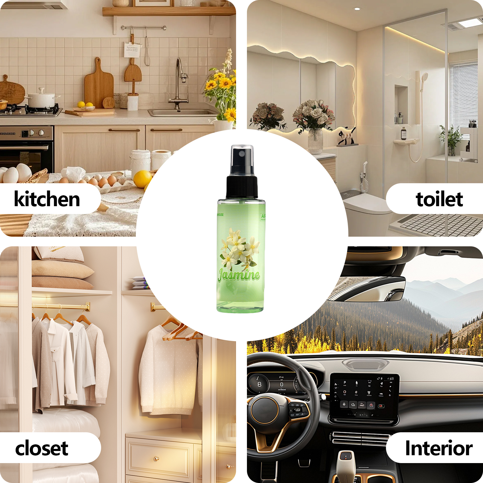 100ml JASMINE-Scented Hand-Spr - Home Fragrance Jasmine reseña y precio