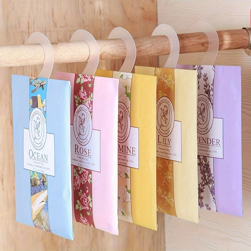 5pcs Wardrobe Sachet Home Bedr - Home Fragrance Long Lasting reseña y precio