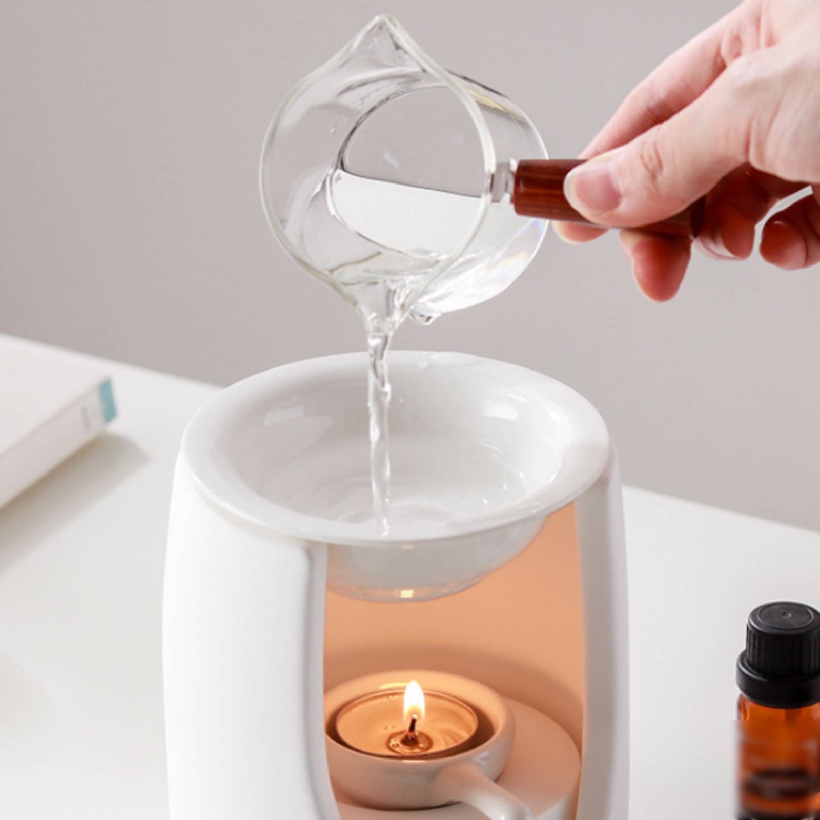 Aroma Lamp Easy to Use Ceramic - Ceramic Oil Burner reseña y precio