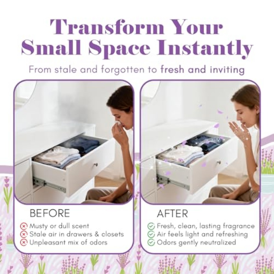 Sachets for Drawers and Closet - Home Fragrance Long Lasting reseña y precio