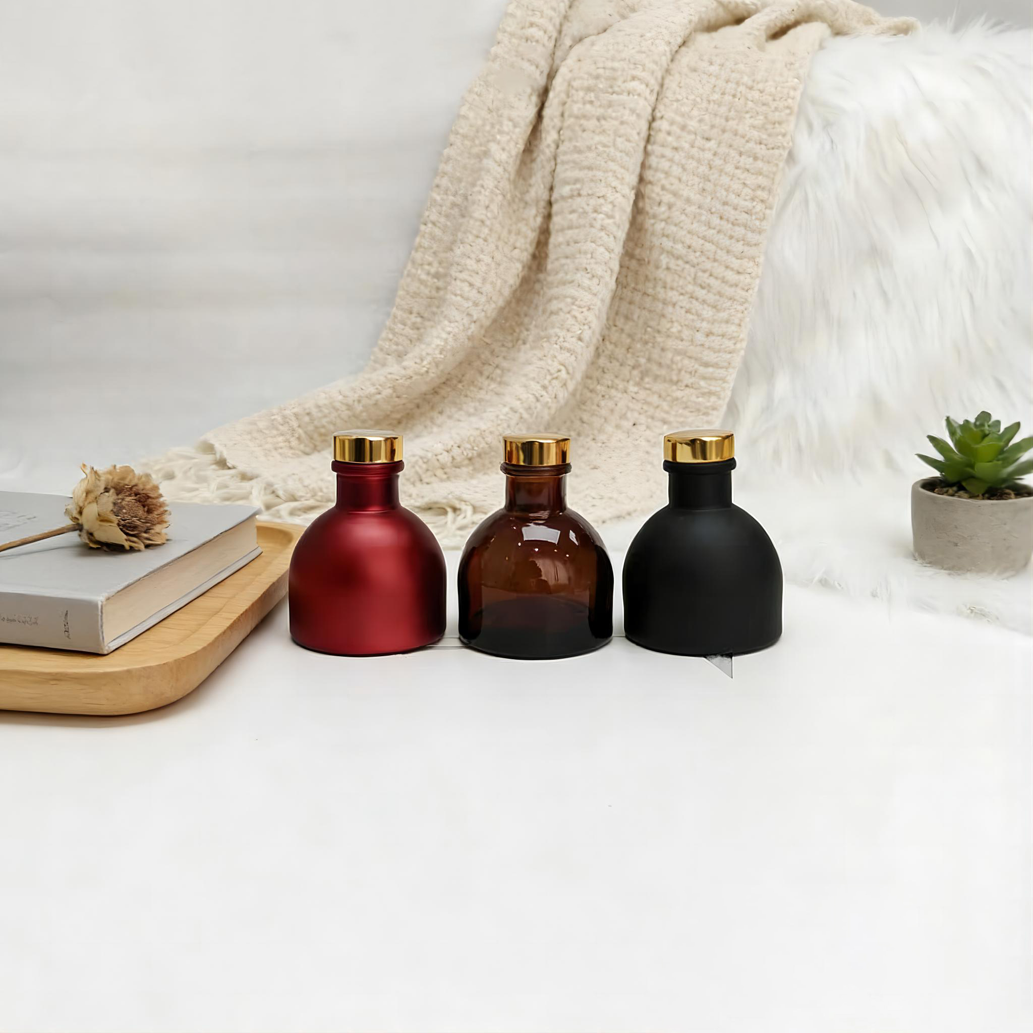 6Pcs 50ml Mixed Color Frosted  - Home Fragrance For Sale reseña y precio