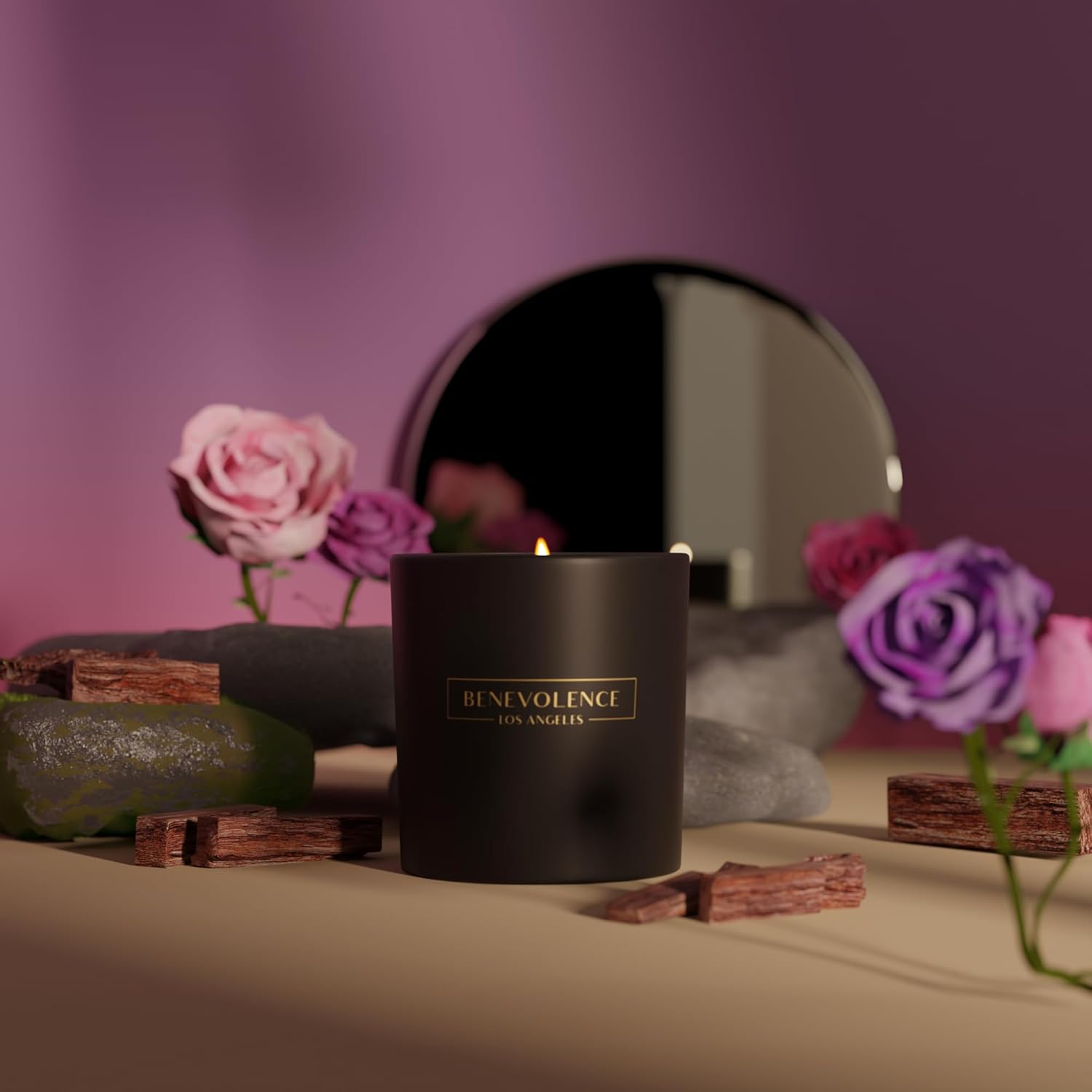 Clearance Candle Rose & Sandal - Home Fragrances reseña y precio