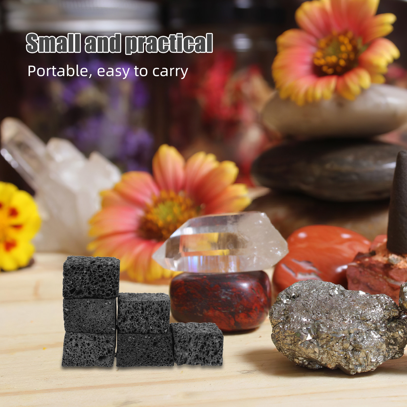 6Pcs Compact Lava Cube Diffuse - Home Fragrances reseña y precio