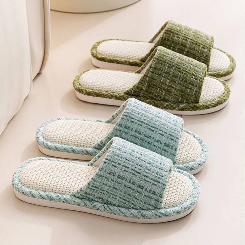 Women's Slippers Summer New Ja - Home Fragrance Linen reseña y precio
