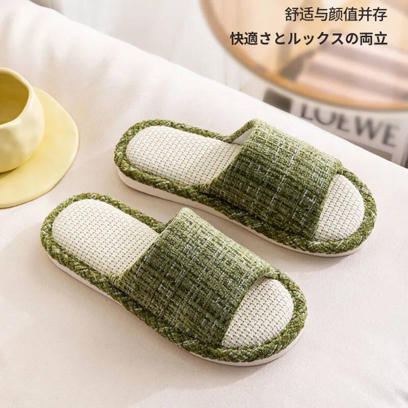 Women's Slippers Summer New Ja - Home Fragrance Linen reseña y precio