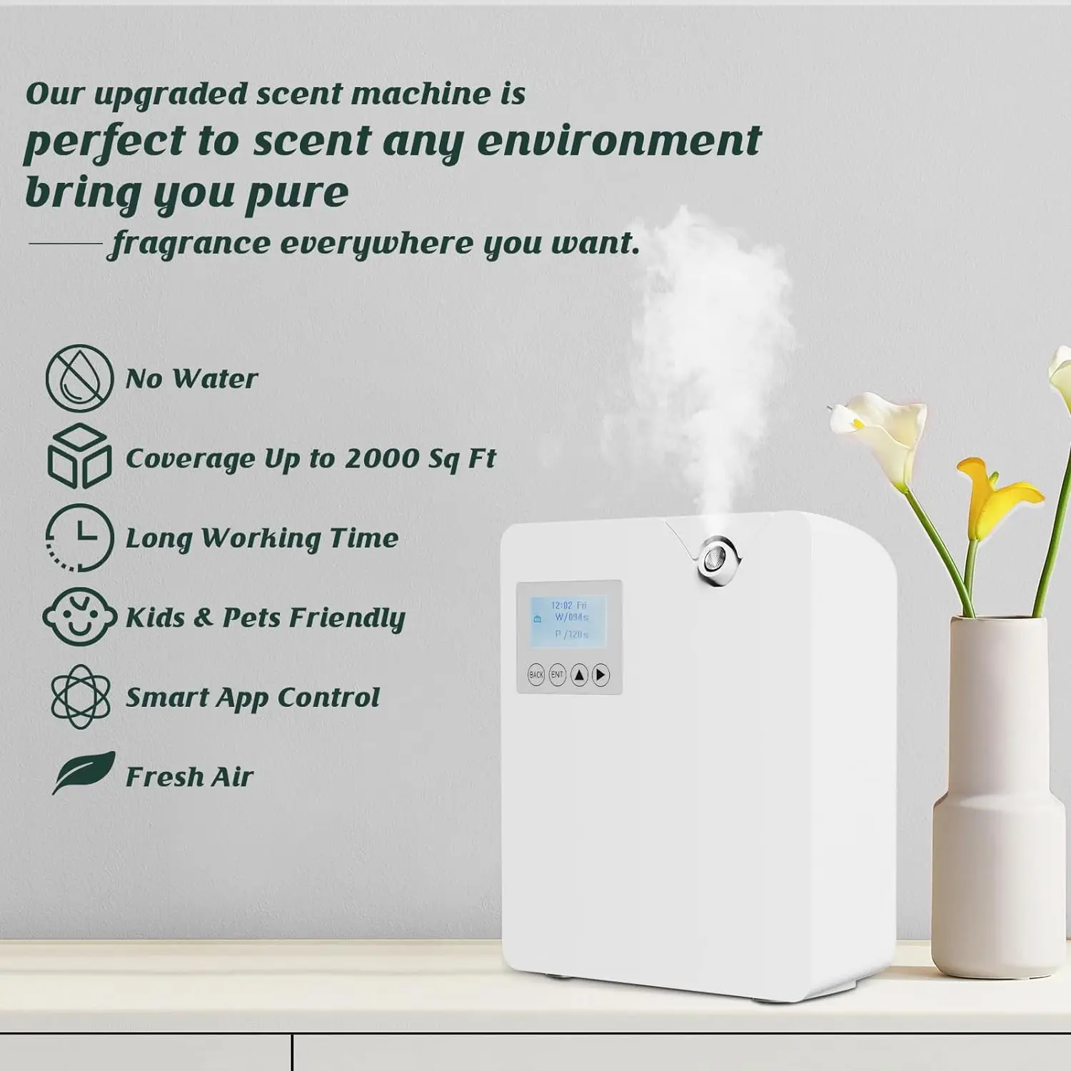 Waterless Fragrance Diffuser 3 - Home Fragrance Items reseña y precio