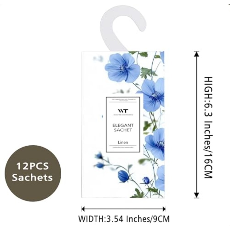 12 Packs Large-Bag Scented Sac - Home Fragrance Long Lasting reseña y precio