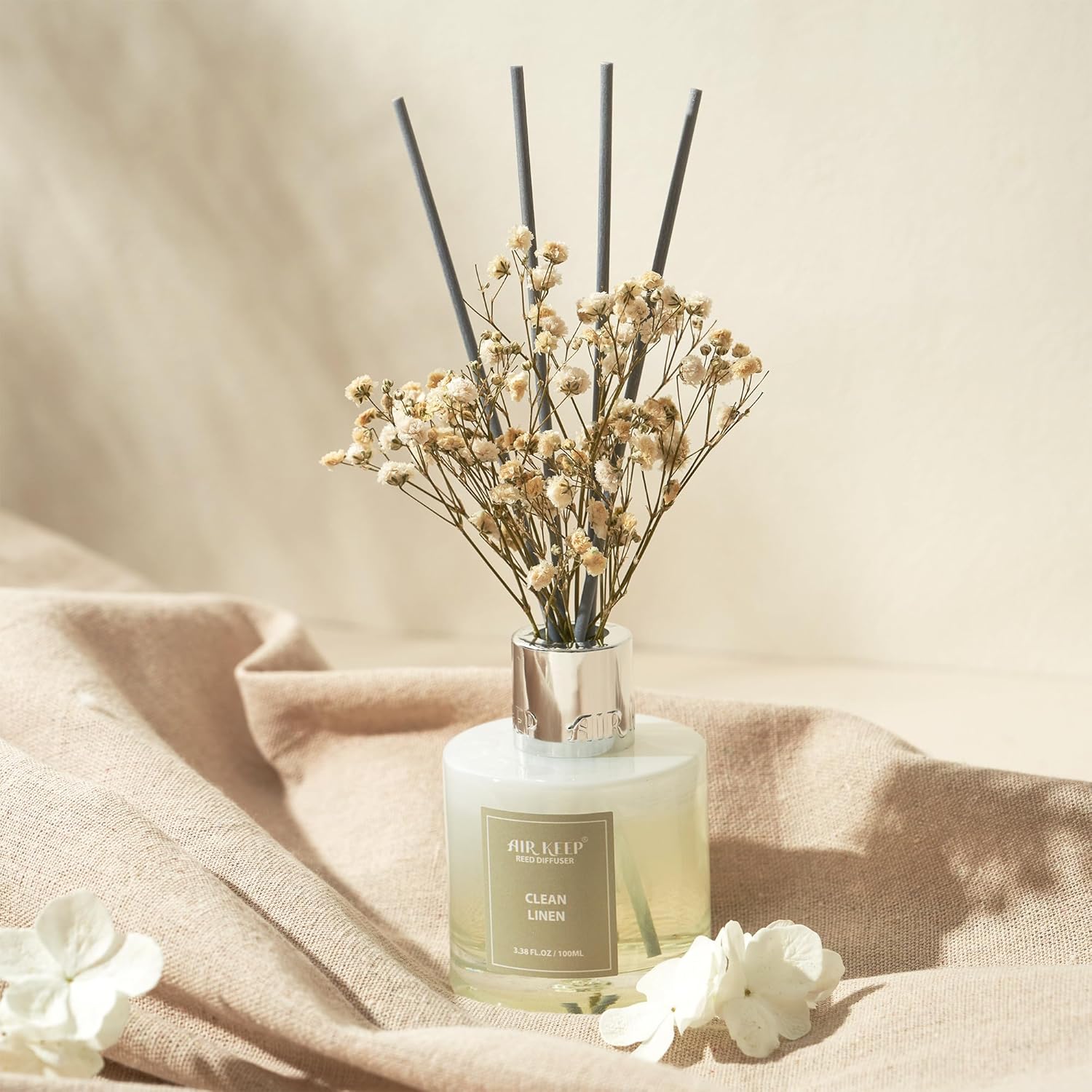 Reed Diffuser Set, 3.38 fl oz  - Home Fragrance Linen reseña y precio
