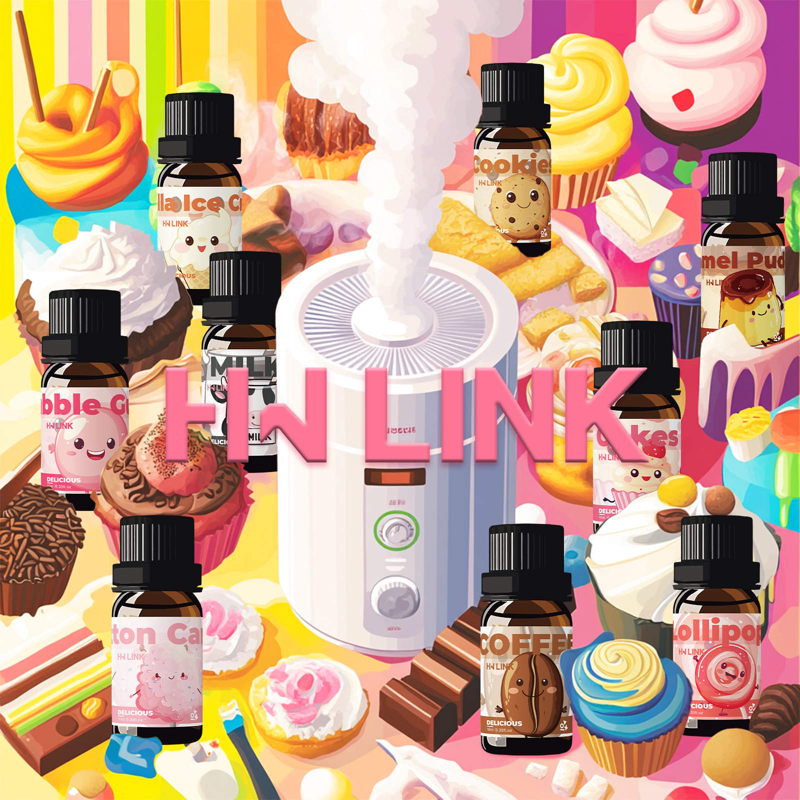 2pc Delicious Essential Oils f - Home Fragrance Oil reseña y precio