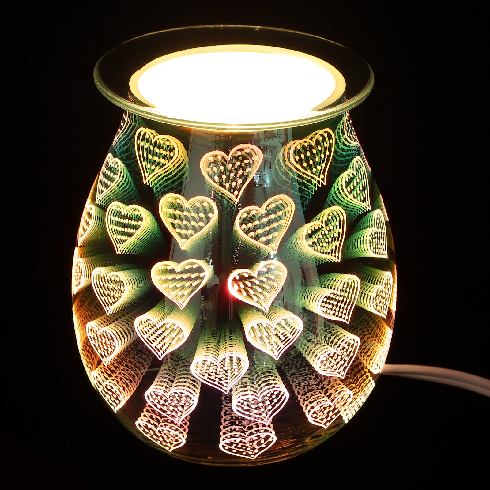 1Pcs Elegant 3D Glass Fragranc - Home Fragrance Lamp reseña y precio