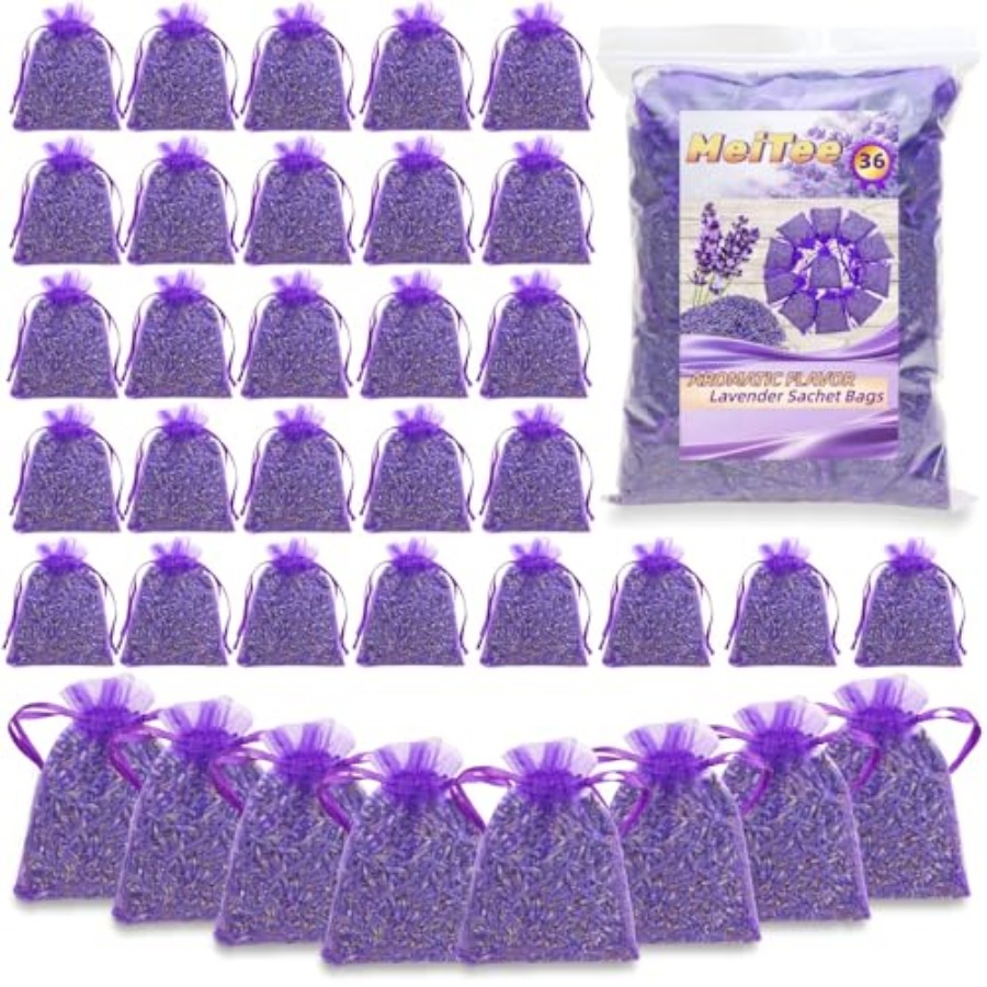 36 Pack Lavender Sachet Bags - - Home Fragrance Potpourri reseña y precio