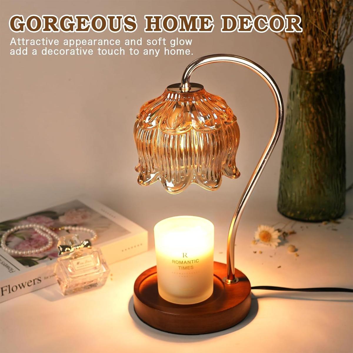 Candle Warmer Lamp With Timer  - Home Fragrance Lamp reseña y precio