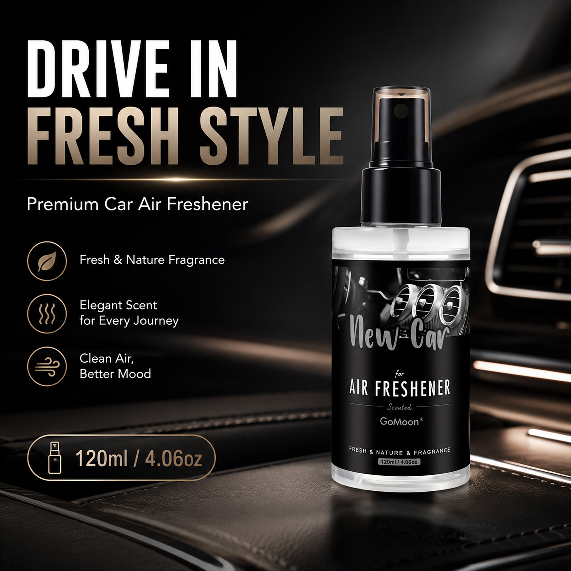 120ml/4.06oz New car scented p - Home Fragrance Long Lasting reseña y precio