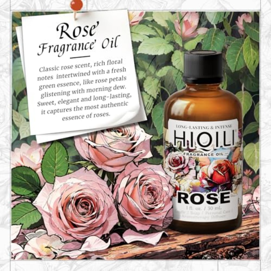 HIQILI Rose Fragrance Oil for  - Home Fragrance Oil reseña y precio