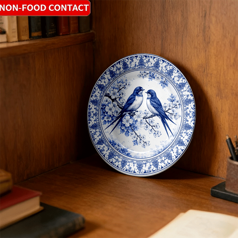 Decorative Plate with Blue-and - Home Fragrance Jasmine reseña y precio
