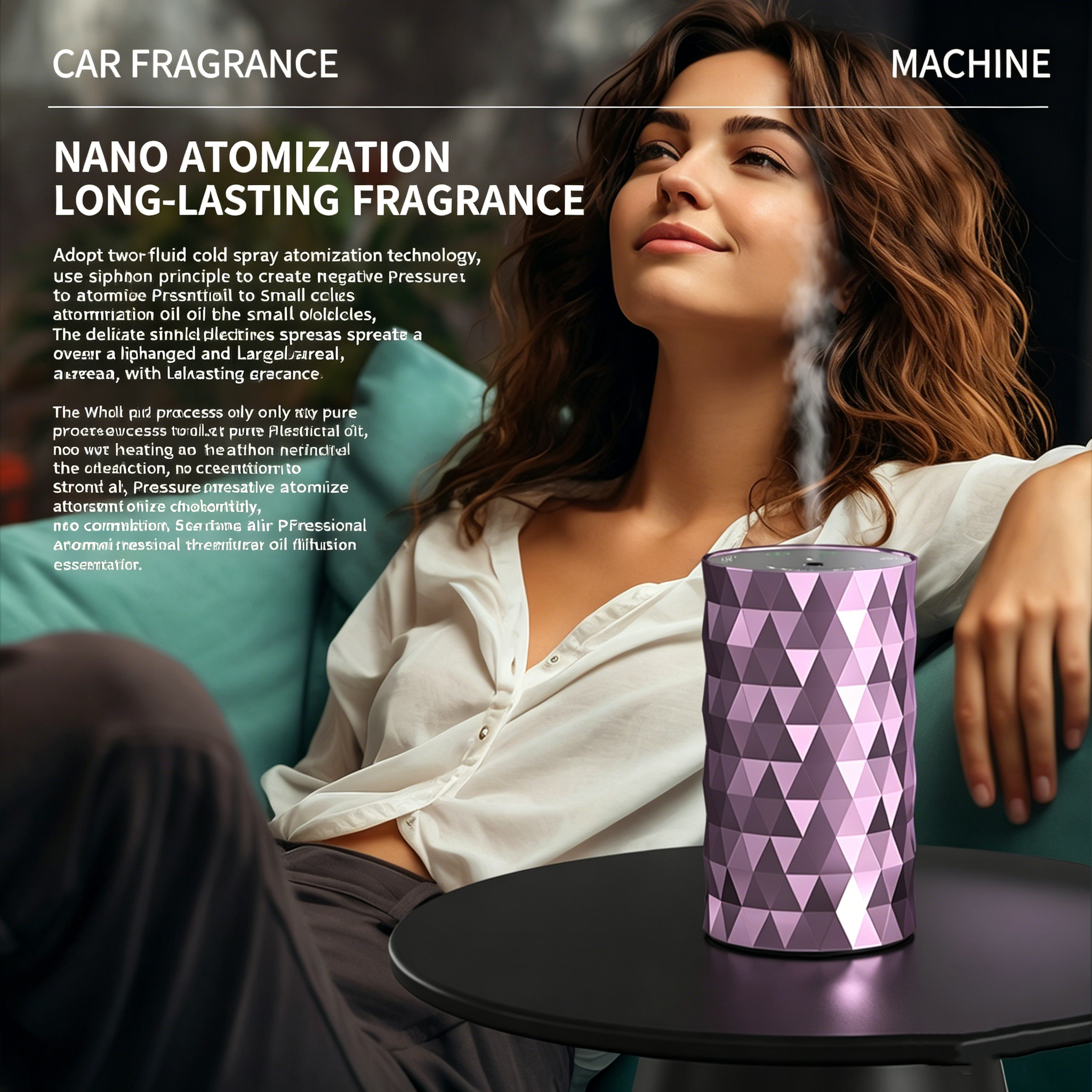 Waterless Essential Oil Diffus - Home Fragrance Tool reseña y precio