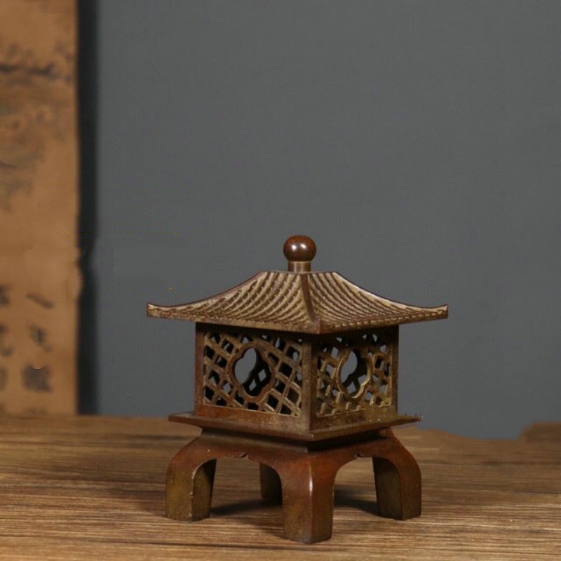 Antique copper hollow palace l - Home Fragrance Lamp reseña y precio
